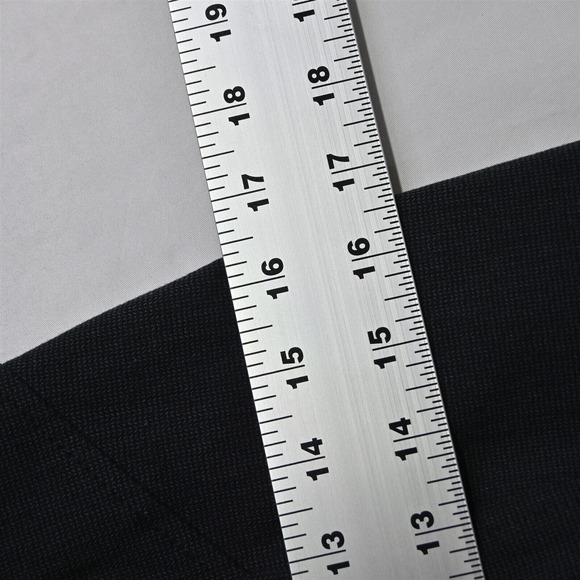 Banana Republic 2 Navy Blue Woven Velvet Stretch Womens Straight Pencil‎ Skirt - Picture 7 of 8